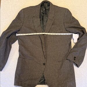 Vintage Abercrombie & Fitch 100% Cashmere Houndstooth Blazer Sport Coat Mens 44
